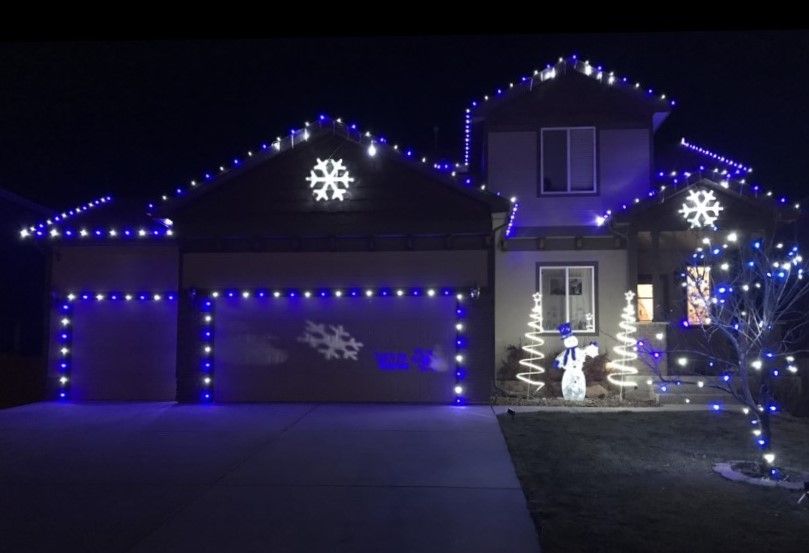 Seasonal lighting project by The Light Guys